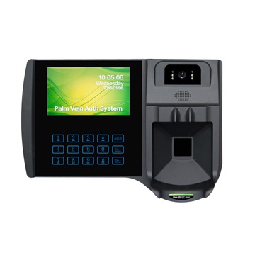 Multi Biometric Palm Vein Access Control System with 7 Inch TFT Color Screen